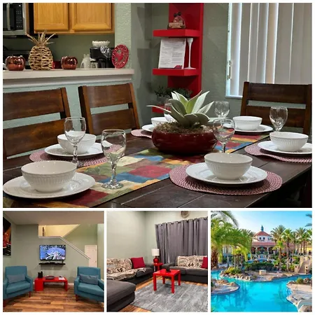 1307 Comfortable 3-Bedroom Townhome At Regal Palms